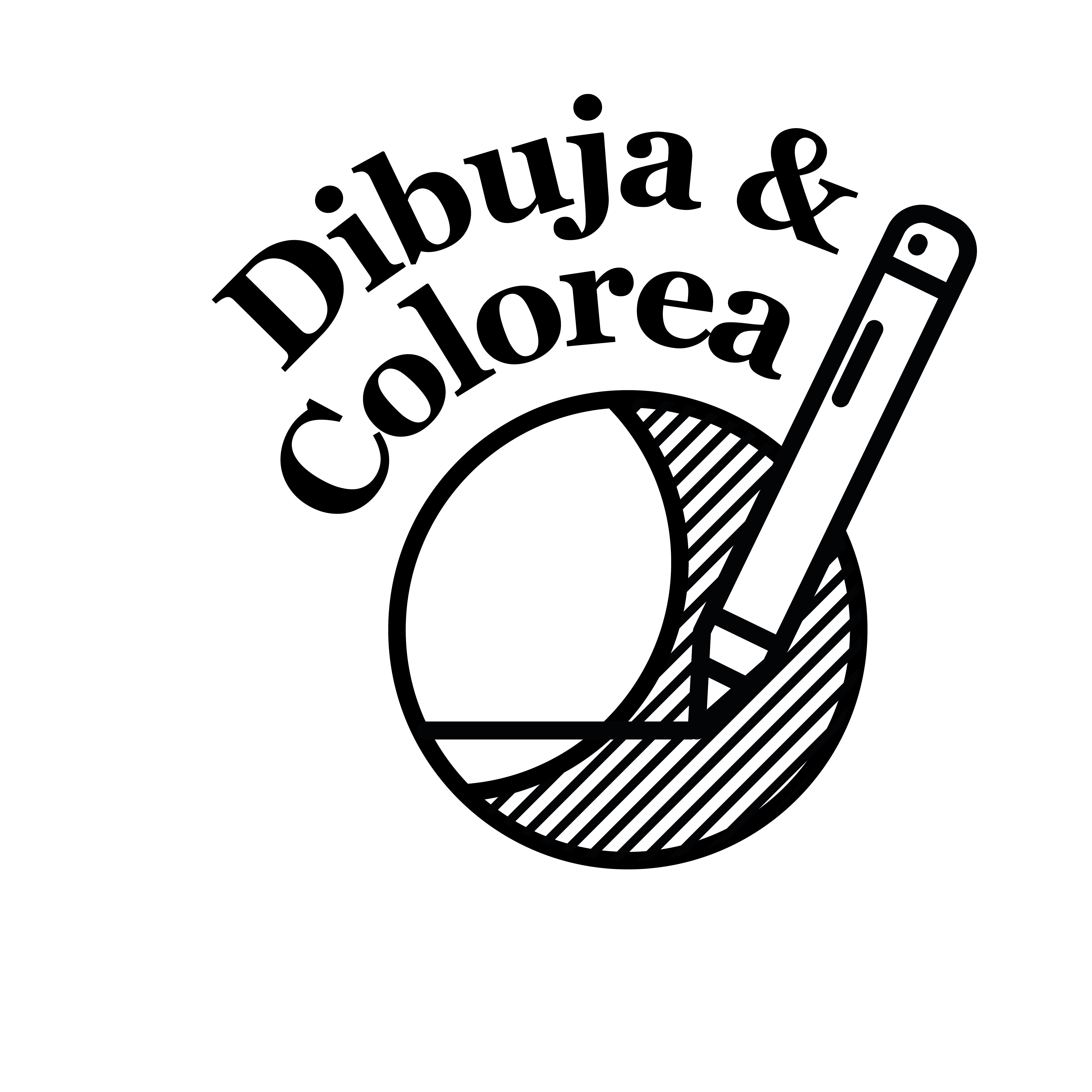 Dibuja colora pictograma Book to deck