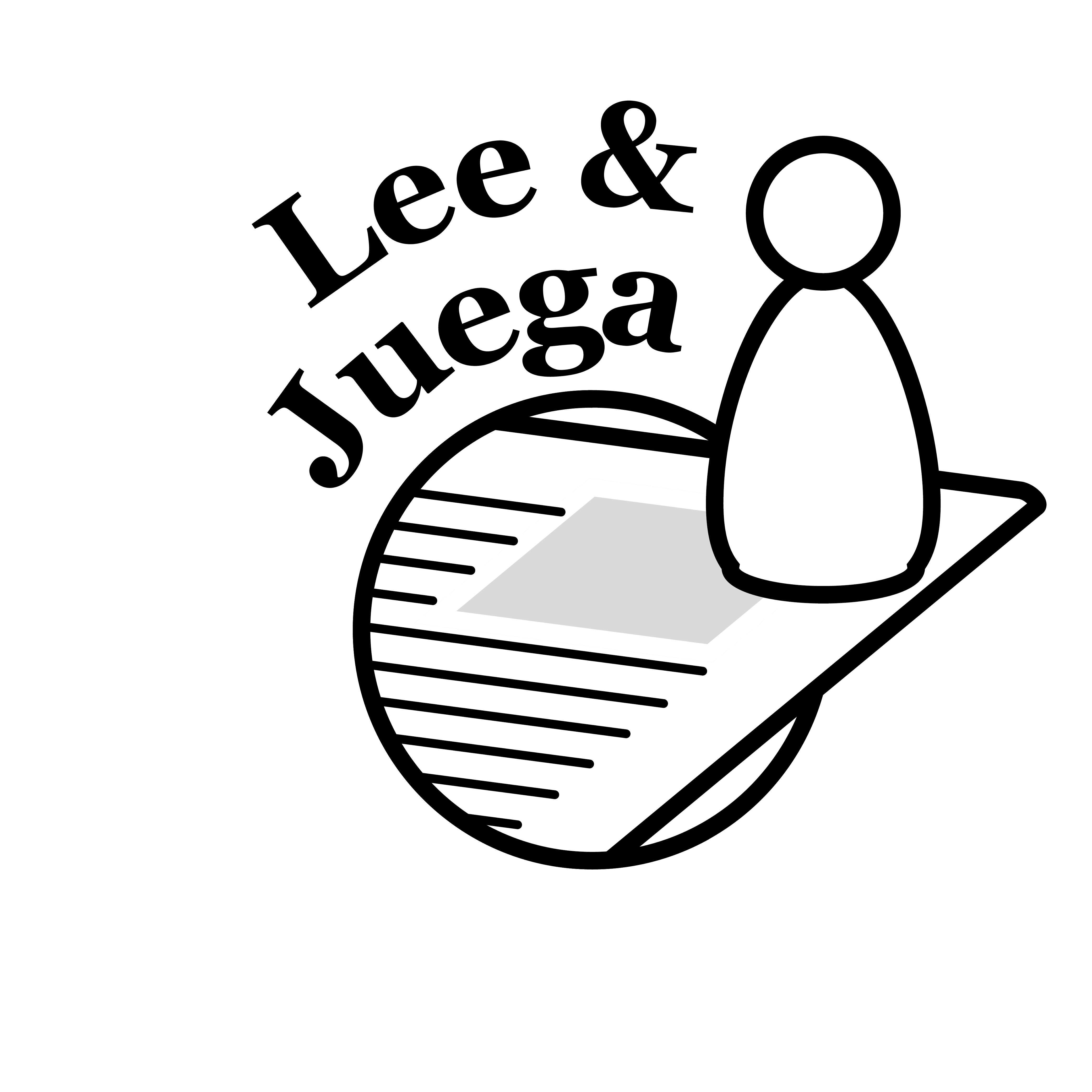 Lee y juega pictograma Book to deck